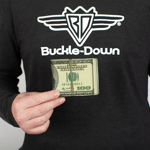 Buckle-Down Bi-Fold Wallet - 100 Dollar Bill Series 2006 W Rubberband