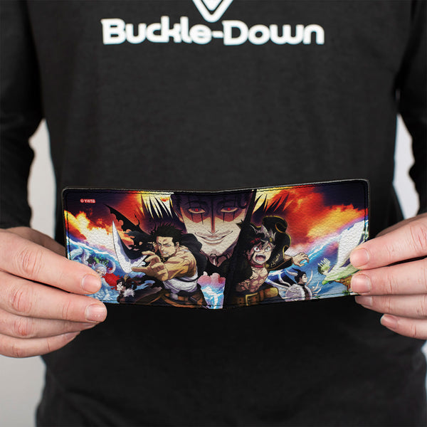 Buckle-Down Bi-Fold Wallet - Black Clover Season 3 Cover Art Pose