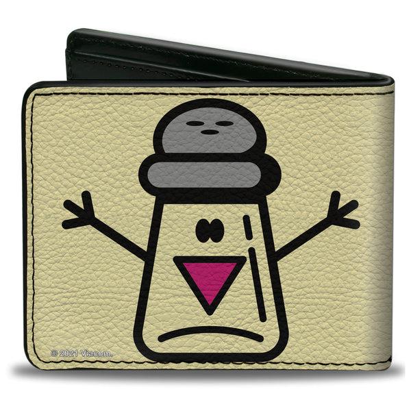 Buckle-Down Bi-Fold Wallet - Blue's Clues Mrs. Pepper + Mr. Salt Poses