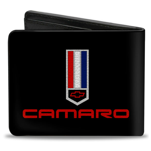 Buckle-Down Bi-Fold Wallet - Camaro Badge Logo CENTERED