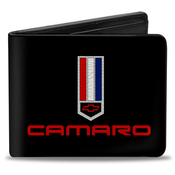 Buckle-Down Bi-Fold Wallet - Camaro Badge Logo CENTERED