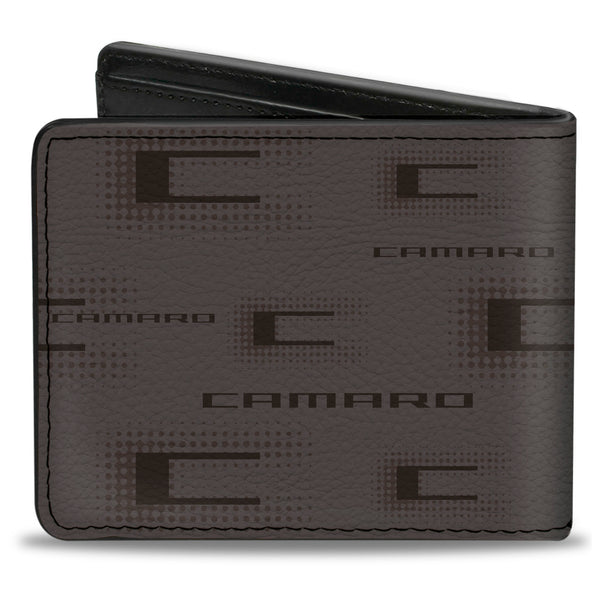 Buckle-Down Bi-Fold Wallet - Camaro Performance 03 CAMARO W Multi C Gray Black