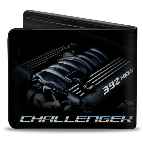 Buckle-Down Bi-Fold Wallet - CHALLENGER Bold 392 HEMI Engine