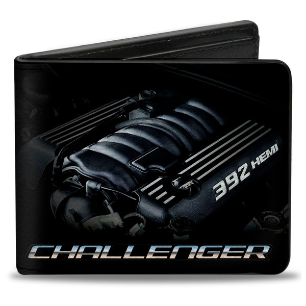 Buckle-Down Bi-Fold Wallet - CHALLENGER Bold 392 HEMI Engine