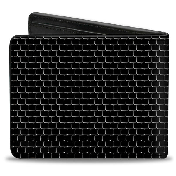 Buckle-Down Bi-Fold Wallet - CHALLENGER Script Grille