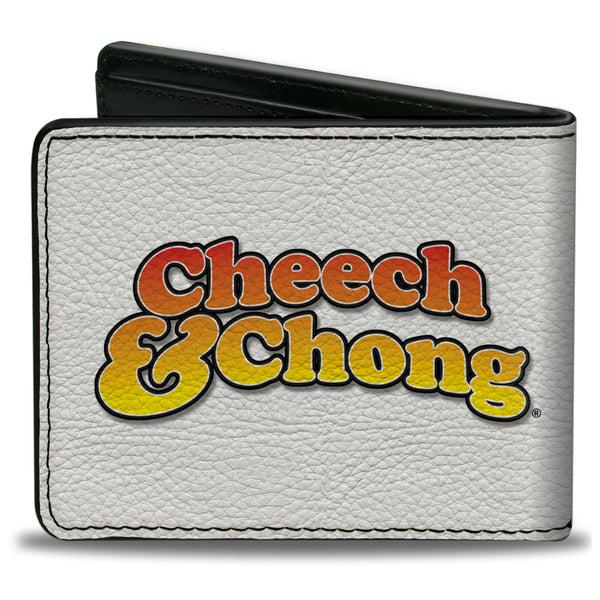 Buckle-Down Bi-Fold Wallet - CHEECH & CHONG Cheech Character Close-Up White/Red