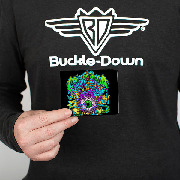 Buckle-Down Bi-Fold Wallet - CHEECH & CHONG Earache My Eye Trip Black Multi Color
