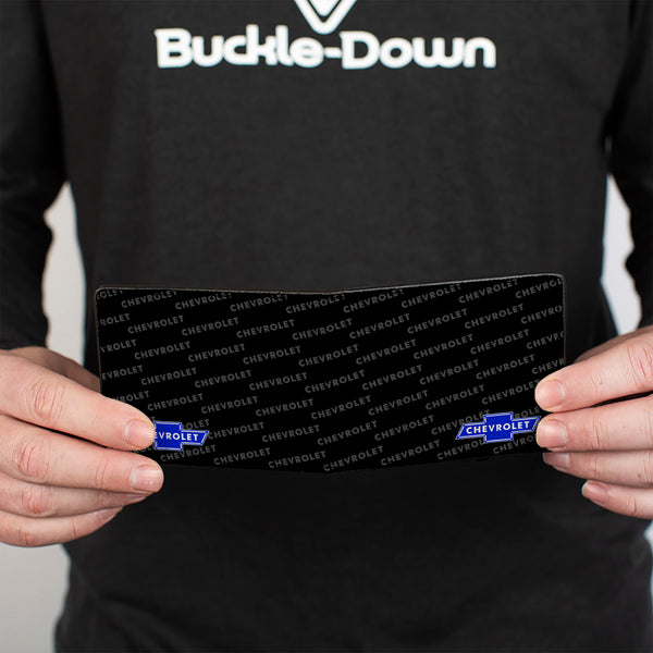Buckle-Down Bi-Fold Wallet - Chevy Bowtie CORNER W Text