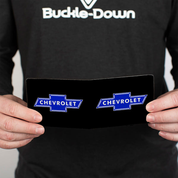 Buckle-Down Bi-Fold Wallet - Chevy Bowtie Logo CENTERED