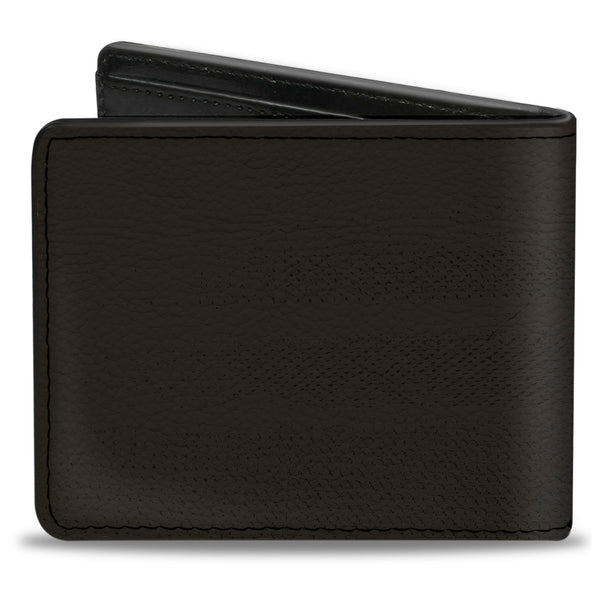 Buckle-Down Bi-Fold Wallet - CORVETTE '56 SS Bumper + Corvette C1 Emblem Grays
