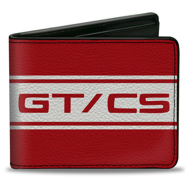 Buckle-Down Bi-Fold Wallet - Ford Mustang GT CS Stripe Red White