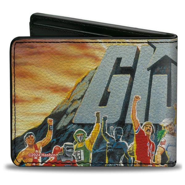 Buckle-Down Bi-Fold Wallet - GI JOE Retro Yo Joe Stone Group Pose