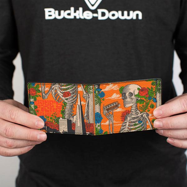Buckle-Down Bi-Fold Wallet - Grateful Dead Dave's Picks Volume 18 Orpheum San Francisco Cover Art