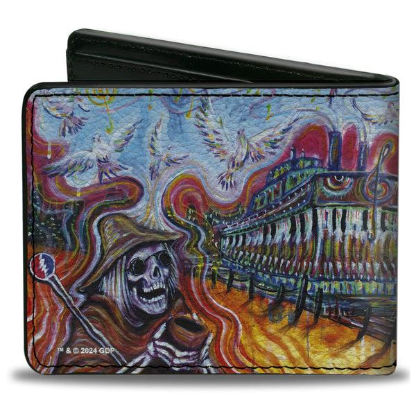 Buckle-Down Bi-Fold Wallet - Grateful Dead Dave's Picks Volume 15 Municipal Auditorium Nashville Cover Art