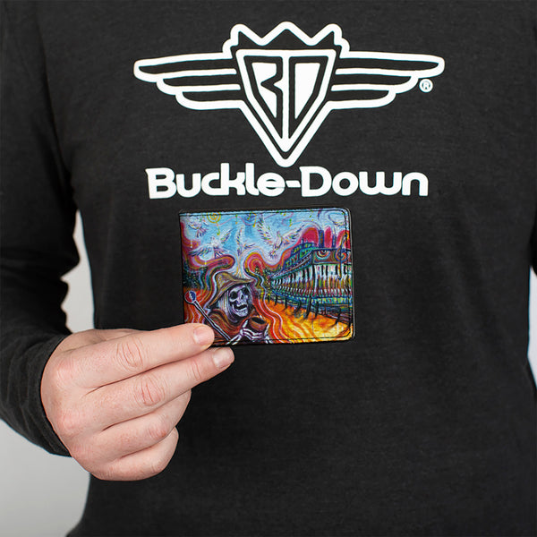 Buckle-Down Bi-Fold Wallet - Grateful Dead Dave's Picks Volume 15 Municipal Auditorium Nashville Cover Art
