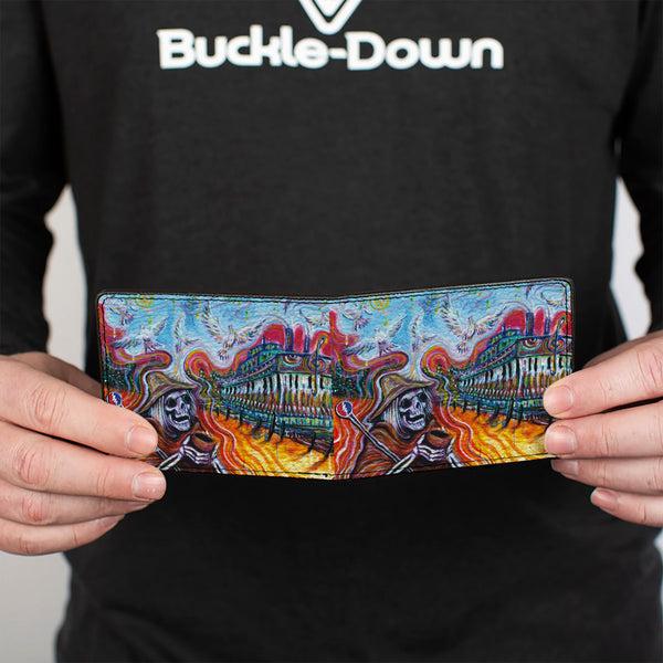 Buckle-Down Bi-Fold Wallet - Grateful Dead Dave's Picks Volume 15 Municipal Auditorium Nashville Cover Art