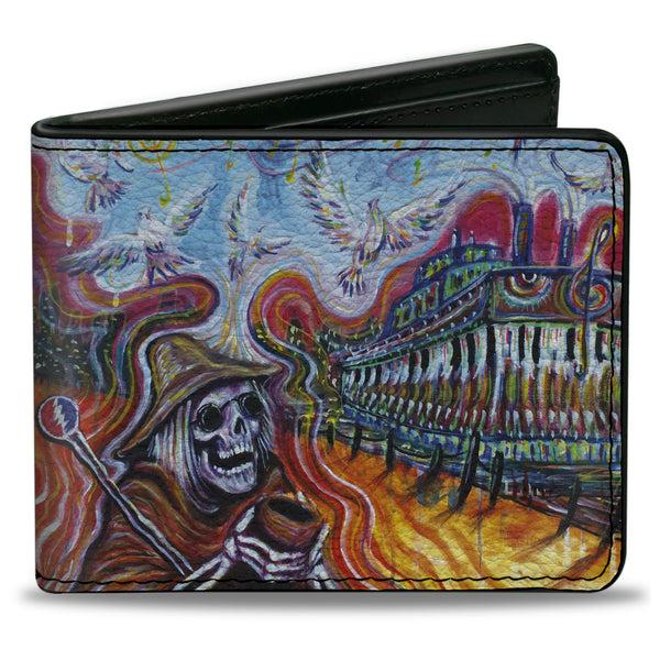 Buckle-Down Bi-Fold Wallet - Grateful Dead Dave's Picks Volume 15 Municipal Auditorium Nashville Cover Art