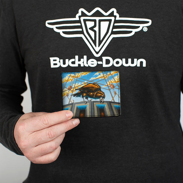 Buckle-Down Bi-Fold Wallet - Grateful Dead Dave's Picks Volume Two Dillon Stadium Raven Cover Art
