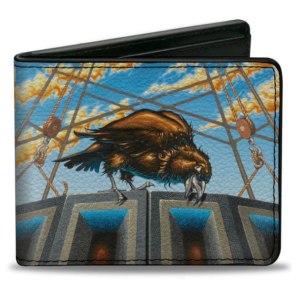 Buckle-Down Bi-Fold Wallet - Grateful Dead Dave's Picks Volume Two Dillon Stadium Raven Cover Art