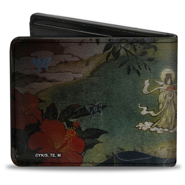 Buckle-Down Bi-Fold Wallet - HELL'S PARADISE Scene And Title Logo