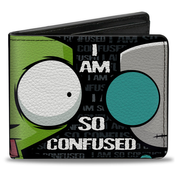 Buckle-Down Bi-Fold Wallet - Invader Zim/Robot CLOSE-UP I AM SO CONFUSED