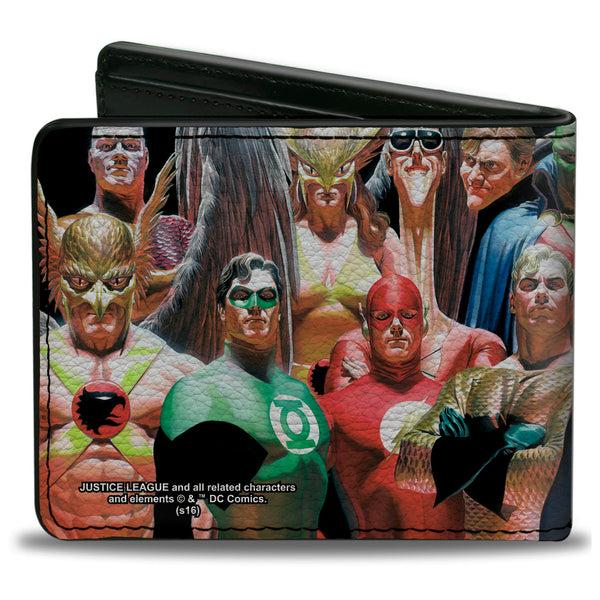 Buckle-Down Bi-Fold Wallet - Justice League Justice #1 Volume 1 18-Character Cover Pose