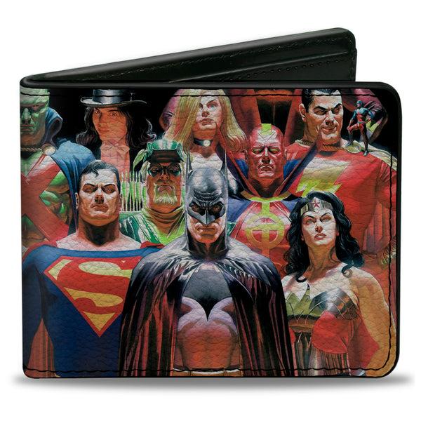 Buckle-Down Bi-Fold Wallet - Justice League Justice #1 Volume 1 18-Character Cover Pose