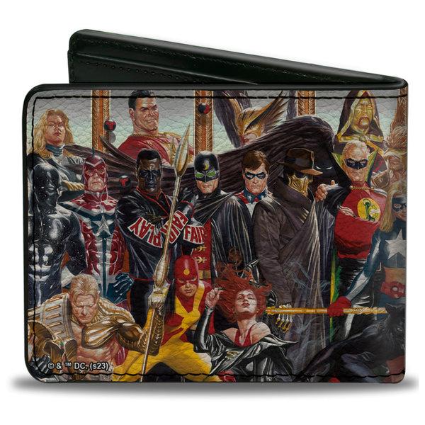Buckle-Down Bi-Fold Wallet - Justice Society Of America Issue #26 33-Character Alex Ross Cover Pose