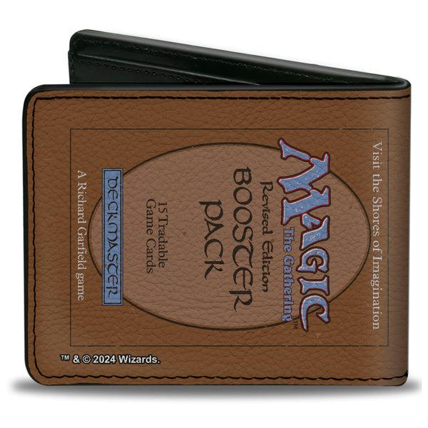 Buckle-Down Bi-Fold Wallet - Magic The Gathering BOOSTER PACK Deckmaster Card Replica