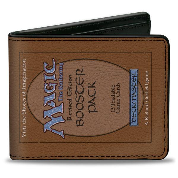 Buckle-Down Bi-Fold Wallet - Magic the Gathering BOOSTER PACK Deckmaster Card Replica
