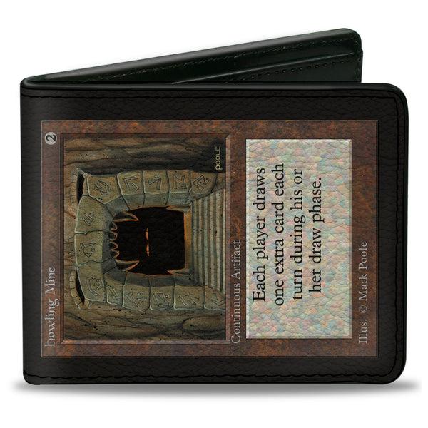 Buckle-Down Bi-Fold Wallet - Magic the Gathering Howling Mine Deckmaster Card Replica