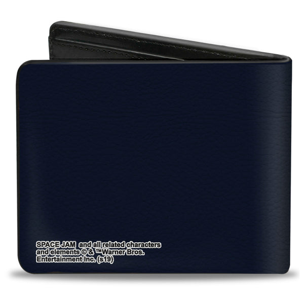 Buckle-Down Bi-Fold Wallet - NERDLUCKS Shooting Group Poses Navy Red