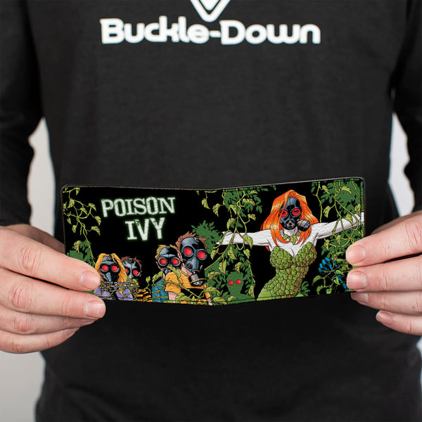 Buckle-Down Bi-Fold Wallet - POISON IVY W Gas Mask Ivy Detective Comics Issue #752 Cover