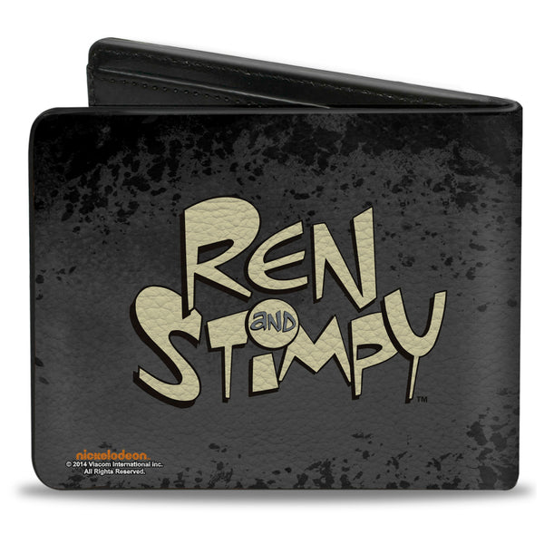 Buckle-Down Bi-Fold Wallet - Ren & Stimpy Onward & Upward + Logo