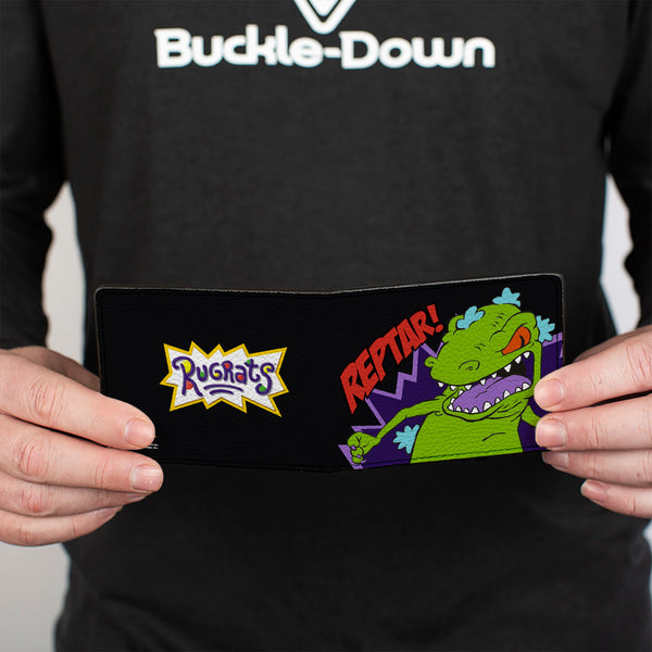 Buckle-Down Bi-Fold Wallet - REPTAR Pose + RUGRATS Logo