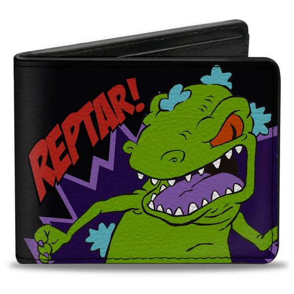 Buckle-Down Bi-Fold Wallet - REPTAR Pose + RUGRATS Logo