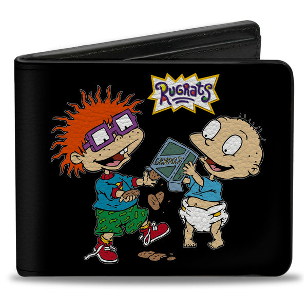 Buckle-Down Bi-Fold Wallet - RUGRATS Chuckie & Tommy w Cookies