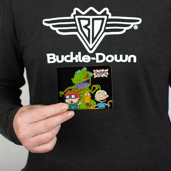Buckle-Down Bi-Fold Wallet - RUGRATS Reptar W Chuckie Spike & Tommy