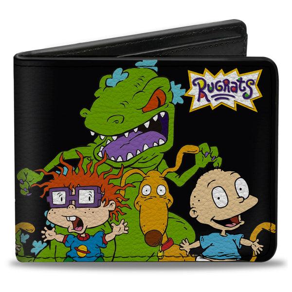 Buckle-Down Bi-Fold Wallet - RUGRATS Reptar w Chuckie Spike & Tommy