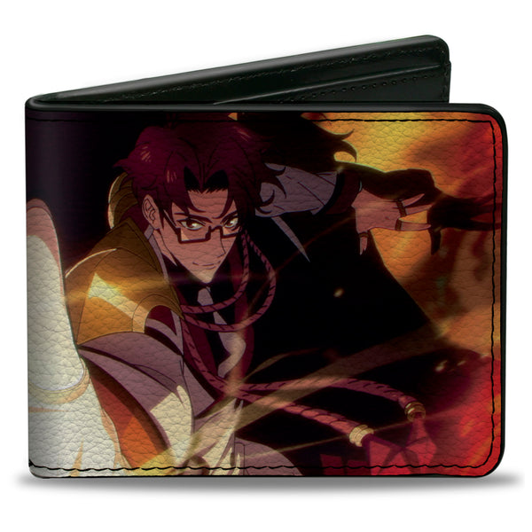 Buckle-Down Bi-Fold Wallet - SOLO LEVELING Choi Jong-in Pose and Title Logo
