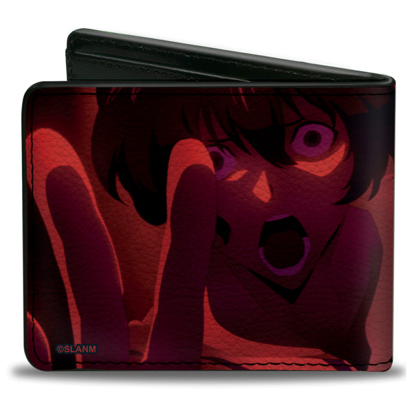 Buckle-Down Bi-Fold Wallet - SOLO LEVELING Choi Yoora Pose And Title Logo