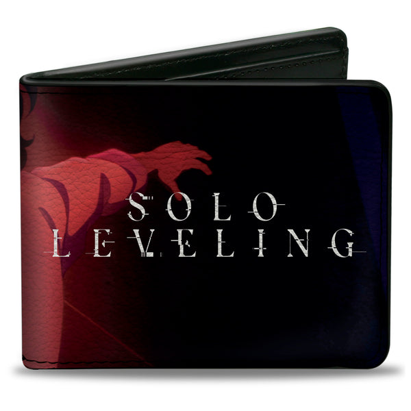 Buckle-Down Bi-Fold Wallet - SOLO LEVELING Choi Yoora Pose and Title Logo
