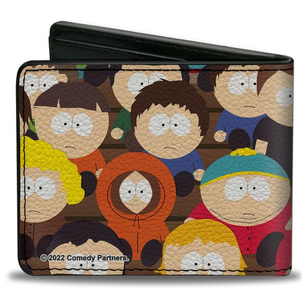 Buckle-Down Bi-Fold Wallet - South Park Boys Class Gym Pose