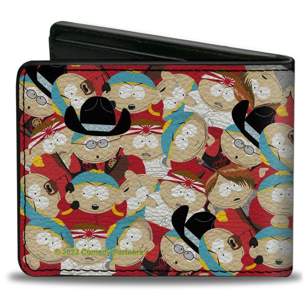 Buckle-Down Bi-Fold Wallet - South Park Eric Cartman Poses Stacked