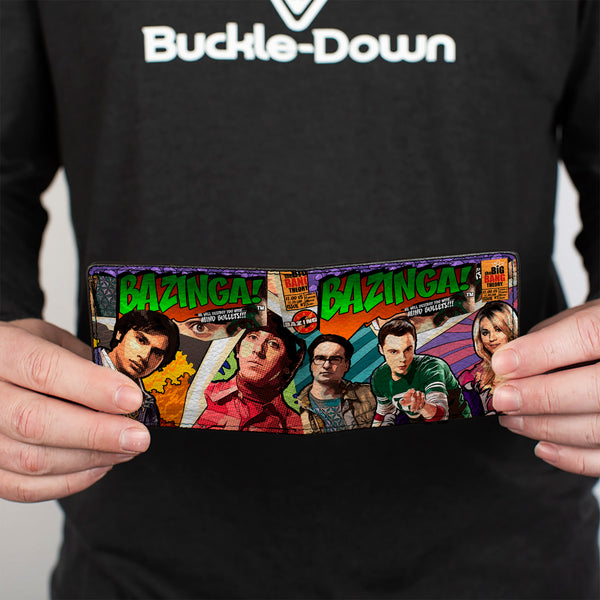 Buckle-Down Bi-Fold Wallet - The Big Bang Theory Comic Book