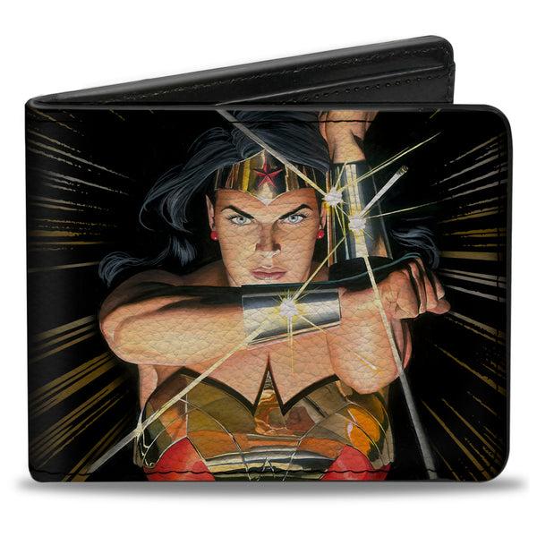 Buckle-Down Bi-Fold Wallet - Wonder Woman Mythology Crossed Pose