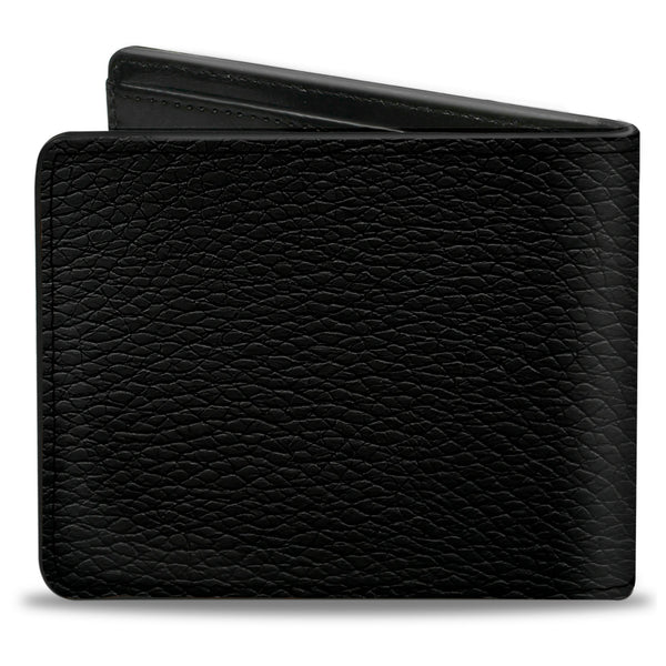 Buckle-Down Bi-Fold Wallet - Black