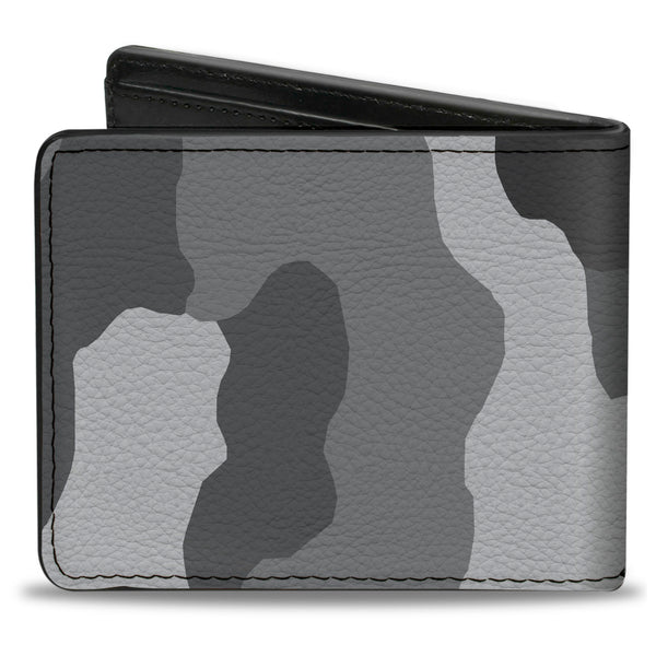 Buckle-Down Bi-Fold Wallet - Camo White