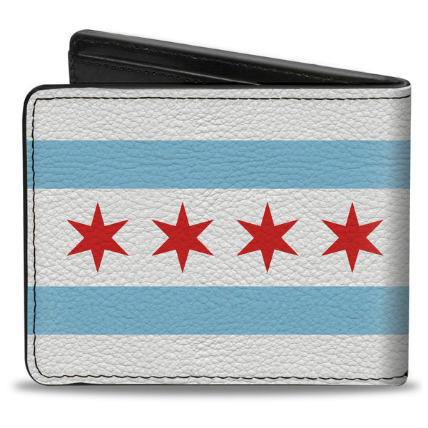 Buckle-Down Bi-Fold Wallet - Chicago Flag
