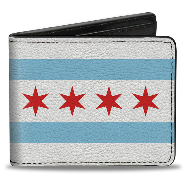 Buckle-Down Bi-Fold Wallet - Chicago Flag